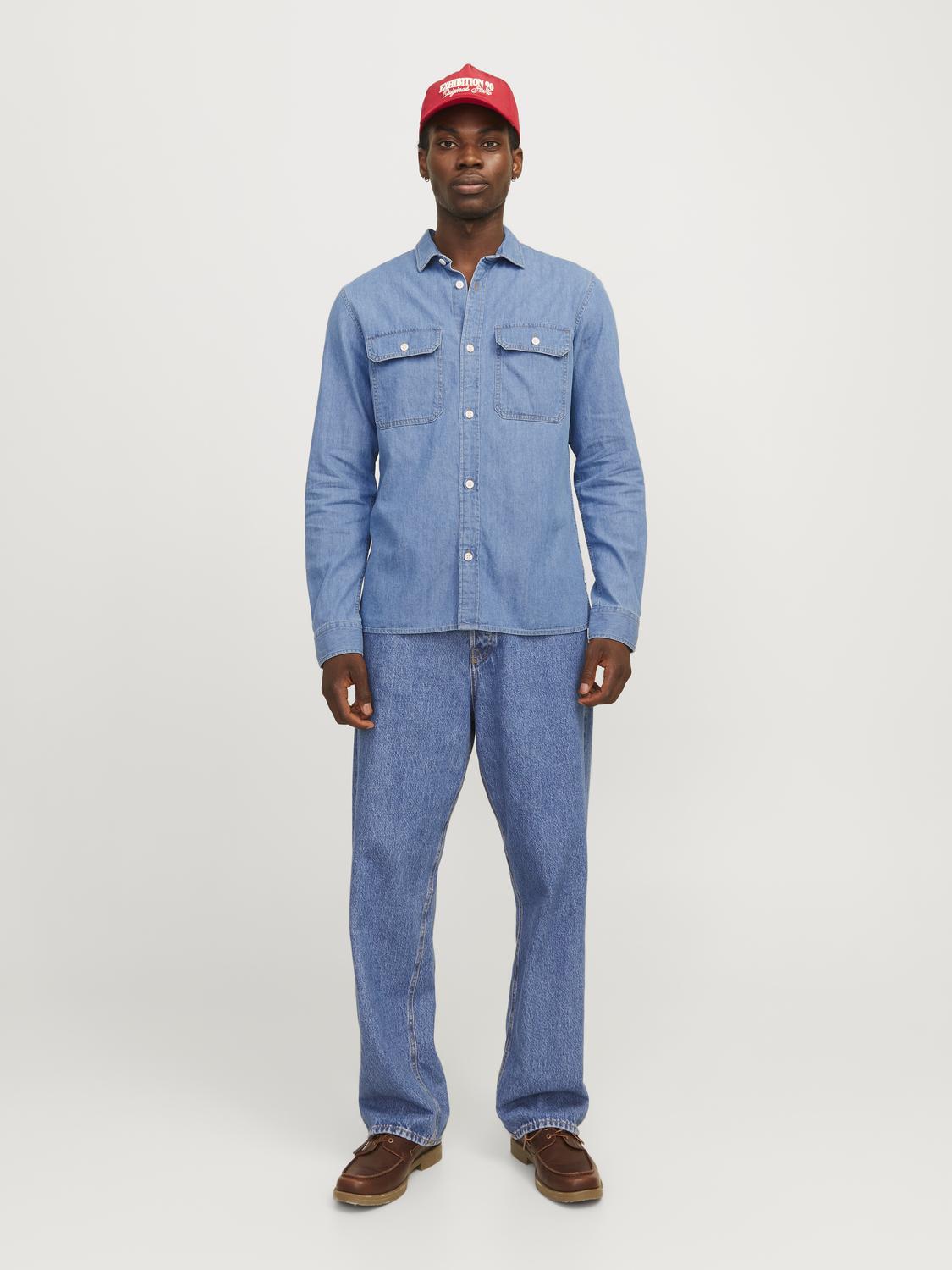 JJETRAVIS DENIM SHIRT
